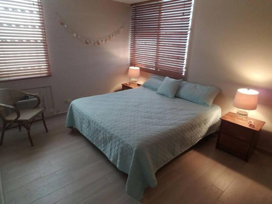 1St Floor, A/C Everywhere, Balcony With Beach View In Luquillo Bagian luar foto